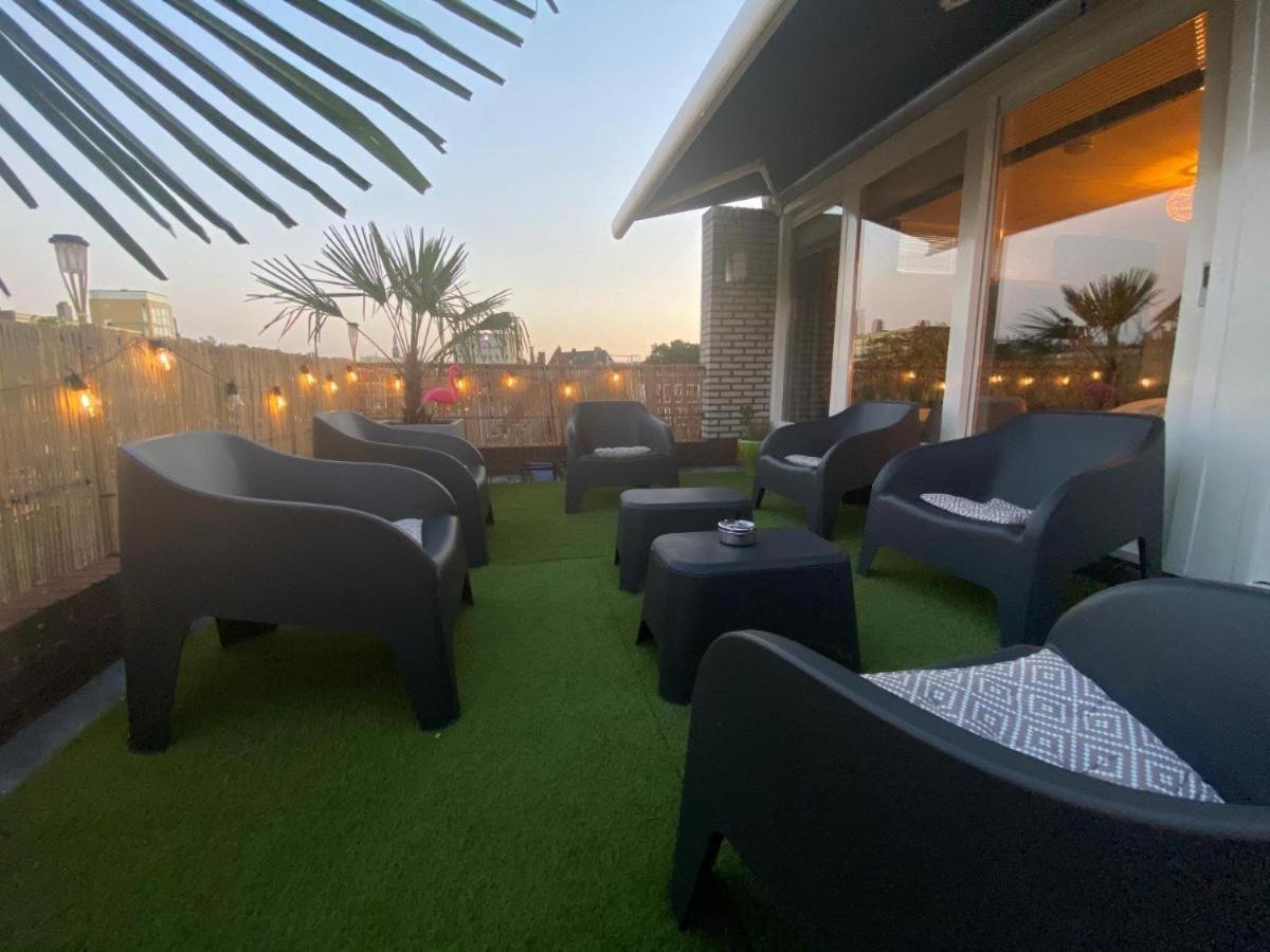 The Jungle - Duo Studio With Kingsize Terrace Groningen Bagian luar foto