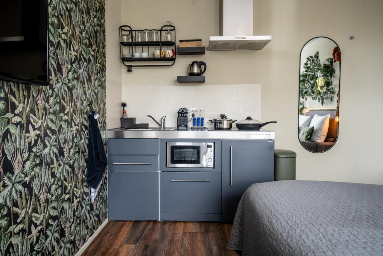 The Jungle - Duo Studio With Kingsize Terrace Groningen Bagian luar foto